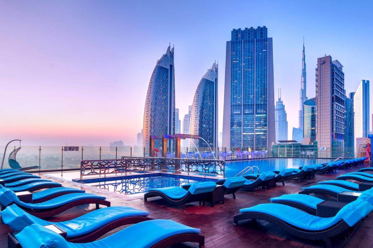 Gevora Hotel Dubai Exterior foto